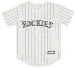 Outerstuff MLB Boys Youth Home Replica Player Jersey, Colorado Rockies, Nolan Arenado, Large (14-16) White