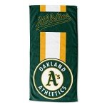 The Northwest Company MLB Oakland Athletics Beach Towel, 30" x 60", Zone Read