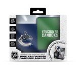 SOAR NHL Wireless Charger and Desktop Organizer, Vancouver Canucks