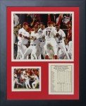 Legends Never Die 2002 Los Angeles Angels of Anaheim Champions Framed Photo Collage, 11 by 14-Inch