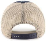 47 MLB Trawler Primary Logo Team Color Mesh Trucker Clean Up Adjustable Hat, Adult One Size Fits All - Houston Astros Navy