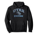 Utah Mammoth Vintage Hockey Black NHL Officially Licensed Pullover Hoodie