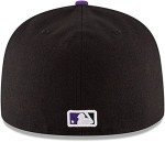 New Era MLB 59FIFTY Team Color Authentic Collection Fitted On Field Game Cap Hat (as1, Numeric, Numeric_7_and_7_eighths, Colorado Rockies)