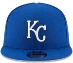 New Era MLB 9FIFTY Adjustable Snapback Hat Cap One Size Fits All (Kansas City Royals Blue)