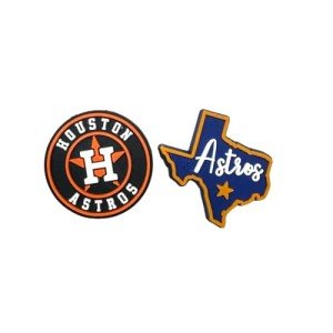 Sports Shoe Charms for Crocs | Sports Team Charms for Crocs | Basketball Football Soccer | Baseball Football (Small, H ASTRO)