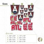 Desert Cactus Atlanta Dream Sticker WNBA Women's National Basketball Association Officially Licensed Vinyl Decal Laptop Water Bottle Car Scrapbook (Type 1-1)