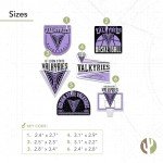 Desert Cactus Golden State Valkyries Sticker WNBA Women's National Basketball Association Officially Licensed Vinyl Decal Laptop Water Bottle Car Scrapbook (Type 2-3)