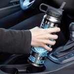 Rico Industries NHL Hockey Utah Hockey Club 22oz Stainless Steel Tumbler with Lid - Great For Coffee, Tea, Water or Cocktails