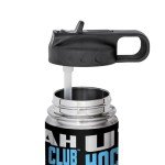 Rico Industries NHL Hockey Utah Hockey Club 22oz Stainless Steel Tumbler with Lid - Great For Coffee, Tea, Water or Cocktails