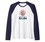 WNBA Connecticut Sun Fan Base Raglan Baseball Tee