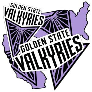 Desert Cactus Golden State Valkyries Sticker WNBA Women's National Basketball Association Officially Licensed Vinyl Decal Laptop Water Bottle Car Scrapbook (Type 2-2)