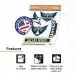 Desert Cactus Dallas Wings Sticker WNBA Women's National Basketball Association Officially Licensed Vinyl Decal Laptop Water Bottle Car Scrapbook (Type 2)