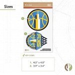 Desert Cactus Chicago Sky Sticker WNBA Women's National Basketball Association Officially Licensed Vinyl Decal Laptop Water Bottle Car Scrapbook (4 Inch)