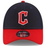 New Era MLB The League 9FORTY 2-Tone Adjustable Hat Cap One Size Fits All (US, Alpha, One Size, Cleveland Guardians)
