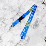 Desert Cactus Chicago Sky Lanyard Keychain Detachable WNBA Breakaway Snap Buckle Car Keys ID Badge Holder (Lanyard A)