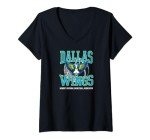 Womens WNBA Dallas Wings Home Court Game Day V-Neck T-Shirt
