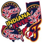 Desert Cactus Indiana Fever Sticker WNBA Women's National Basketball Association Officially Licensed Vinyl Decal Laptop Water Bottle Car Scrapbook (Type 2-2)