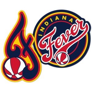 Desert Cactus Indiana Fever Sticker WNBA Women's National Basketball Association Officially Licensed Vinyl Decal Laptop Water Bottle Car Scrapbook (4 Inch)