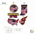 Desert Cactus Indiana Fever Sticker WNBA Women's National Basketball Association Officially Licensed Vinyl Decal Laptop Water Bottle Car Scrapbook (Type 2-2)