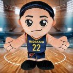 Bleacher Creatures Indiana Fever Caitlin Clark 8" WNBA Kuricha Plush - Soft Chibi Inspired WNBA Superstar