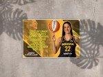Caitlin Clark Motivational Poster Quote Inspirational Quotes Classroom Posters Books Documentary Basketball Pro Legend Kaitlyn Merch WNBA Indiana Fever Jersey Apparel Iowa Star Athlete Autograph P149