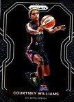 2021 Panini WNBA Prizm #6 Courtney Williams Atlanta Dream Basketball Trading Card