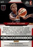 2021 Panini WNBA Prizm #6 Courtney Williams Atlanta Dream Basketball Trading Card