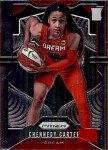 2020 Prizm WNBA #92 Chennedy Carter Atlanta Dream RC Rookie Official Women's Basketball Association Panini America Trading Card (Stock Photo Scan Streaks are Not on Card)