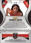 2020 Prizm WNBA #92 Chennedy Carter Atlanta Dream RC Rookie Official Women's Basketball Association Panini America Trading Card (Stock Photo Scan Streaks are Not on Card)