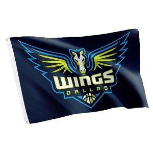 Desert Cactus Dallas Wings Flag Team WNBA 100% Polyester Indoor Outdoor 3x5 feet Flags (Dark Blue)