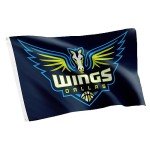 Desert Cactus Dallas Wings Flag Team WNBA 100% Polyester Indoor Outdoor 3x5 feet Flags (Dark Blue)