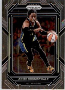 2023 Panini WNBA Prizm #95 Arike Ogunbowale Dallas Wings Official WNBA Basketball Card in Raw (NM or Better) Condition