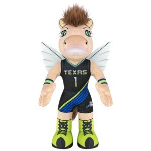 Bleacher Creatures Dallas Wings Lightning 10" Mascot Plush Figure - A Mascot for Play or Display
