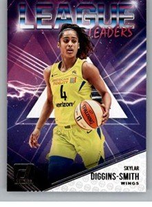 2019 Donruss WNBA League Leaders Basketball #9 Skylar Diggins-Smith Dallas Wings Official WNBA Trading Card From Panini America
