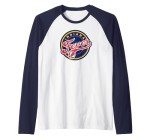 WNBA Indiana Fever Fan Base Raglan Baseball Tee