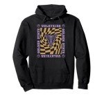 WNBA Golden State Valkyries Retro Wavy Checkerboard Pullover Hoodie