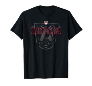 WNBA Official Atlanta Dream Black In Black T-Shirt