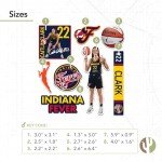 Desert Cactus Caitlin Clark Indiana Fever WNBA Officially Licensed Sticker Vinyl Decal Laptop Water Bottle Car Scrapbook (P5)