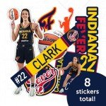 Desert Cactus Caitlin Clark Indiana Fever WNBA Officially Licensed Sticker Vinyl Decal Laptop Water Bottle Car Scrapbook (P5)