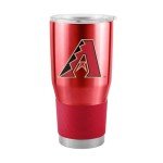 logobrands 502-S30T-1: Arizona Diamondbacks 30oz Full Color Gameday Stainless Tumbler