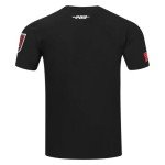 Pro Standard Mens WNBA Atlanta Dream Classic Chenille Short Sleeve Tee Black L