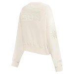Pro Standard WOMENS WNBA CONNECTICUT SUN NEUTRAL CREWNECK SWEATSHIRT EGGSHELL M