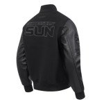 Pro Standard MENS WNBA CONNECTICUT SUN CLASSIC 3BK VARSITY JACKET JET BLACK L