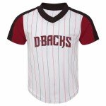 MLB Toddler 2-4 The Line Up Official 2 Piece Short Sleeve T-Shirt & Shorts Set (US, Age, 4 Years, Arizona Diamondbacks)