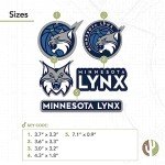 Desert Cactus Minnesota Lynx WNBA Women's National Basketball Association Officially Licensed Sticker Vinyl Decal Laptop Water Bottle Car Scrapbook (Type 2)