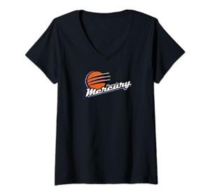Womens WNBA Phoenix Mercury Fan Base V-Neck T-Shirt