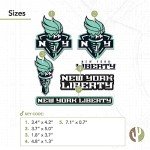 Desert Cactus New York Liberty WNBA Officially Licensed Sticker Vinyl Decal Laptop Water Bottle Car Scrapbook (Type 2)