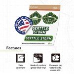 Desert Cactus Seattle Storm Sticker WNBA Women's National Basketball Association Officially Licensed Vinyl Decal Laptop Water Bottle Car Scrapbook Sheet (Type 2)