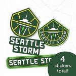 Desert Cactus Seattle Storm Sticker WNBA Women's National Basketball Association Officially Licensed Vinyl Decal Laptop Water Bottle Car Scrapbook Sheet (Type 2)