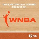 Desert Cactus Seattle Storm Sticker WNBA Women's National Basketball Association Officially Licensed Vinyl Decal Laptop Water Bottle Car Scrapbook Sheet (Type 2)